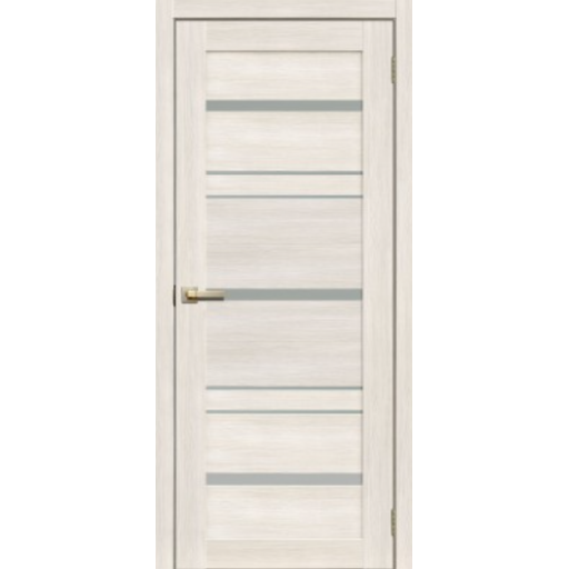Дверь межкомнатная ламинированная Сибирь Профиль Lite doors L13 Бьянко, стекло белое матовое